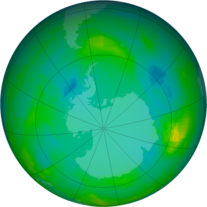 Ozone Map 1983-08-15